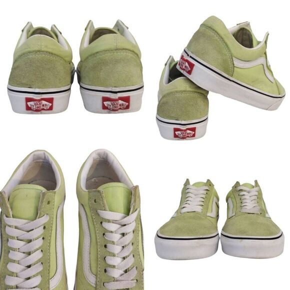 Vans Old Skool Sharp Green Suede Unisex Skate Sneakers W8 M6.5 - Picture 13 of 15
